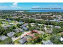 Property location shown in an aerial view of Anna Maria Island at 6935 Arbor Oaks Cir, Bradenton, FL 34209