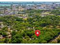 Aerial view of property location with city in background at 642 N Jefferson Ave # 13, Sarasota, FL 34237