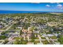 Aerial view of houses near the ocean at 1208 Leeward Rd, Venice, FL 34293