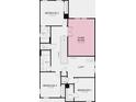 Second floor plan featuring bedrooms, game room and loft at 15037 Shady Palms Ln, Nokomis, FL 34275