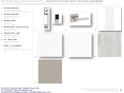 Features list showcasing designer hardware and finishes at 18854 Dayspring Pl, Venice, FL 34293