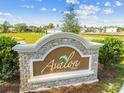 Avalon West community entrance sign at 813 Hillshire Pl, Spring Hill, FL 34609