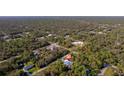 Aerial view of home location in residential area at 14308 Tugwell Ave, Port Charlotte, FL 33953