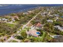 House with pool, located in a residential neighborhood near the water at 6817 Riverview Blvd, Bradenton, FL 34209