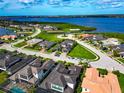 Community overview showcasing waterfront property and homes at 1256 Tyne Ln, Bradenton, FL 34208