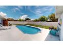Inviting rectangular pool, perfect for relaxation at 20439 Peachland Blvd, Port Charlotte, FL 33954