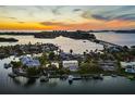 Luxury waterfront home with sunset views over the bay at 3631 San Remo Ter, Sarasota, FL 34239