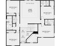 Second floor plan showing bedrooms 2-5, 2 bathrooms, and a game room at 16431 Star Grass Cir, Bradenton, FL 34211