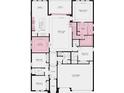 Main floor plan showing spacious great room, kitchen, and primary suite at 16443 Star Grass Cir, Bradenton, FL 34211