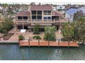 Luxury waterfront home with large deck and private dock at 1348 Harbor Dr, Sarasota, FL 34239
