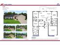 1755 sq ft 4 bedroom 2 bath home floor plan at 4744 Badali Rd, North Port, FL 34286