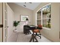 Bright home office with large window and stylish decor at 6223 90Th Avenue E Cir, Parrish, FL 34219