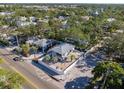 Property's aerial view showing its location and neighborhood at 3511 Camino Real, Sarasota, FL 34239