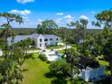 Luxury home on expansive waterfront lot with private dock at 1245 Mill Creek Rd, Bradenton, FL 34212