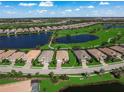 Property view showcasing home's location in a luxury golf course community at 14817 Montello Way, Bradenton, FL 34211