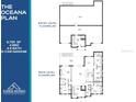 Detailed floor plan showcasing the layout of the home, including the entry level and main level with room dimensions at 5019 Commonwealth Dr, Sarasota, FL 34242