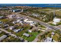 Aerial view showing home's location and surroundings at 11907 45Th W Ave, Cortez, FL 34215