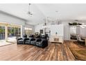 Open living space featuring hardwood floors and ample natural light at 13618 2Nd Ne Ave, Bradenton, FL 34212