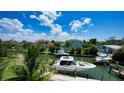 Waterfront home with private boat dock and scenic canal views at 510 Bowsprit Ln, Longboat Key, FL 34228