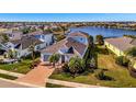 Two-story house with a large yard and waterfront access at 5403 Tidewater Preserve Blvd, Bradenton, FL 34208