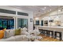Spacious kitchen boasts modern appliances and breakfast bar at 1598 Oak N Cir, Sarasota, FL 34232