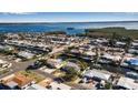 Aerial view highlighting the property's location and neighborhood at 10307 Sandpiper W Rd, Bradenton, FL 34209
