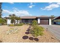 Charming single-story home with well-manicured front yard at 9025 Hilolo Ln, Venice, FL 34293