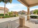 Front porch view of a quiet suburban street at 4181 Lenox Blvd, Venice, FL 34293