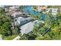 Luxury waterfront home with private pool and dock at 551 S Polk Dr, Sarasota, FL 34236