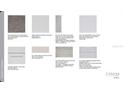 Selection of interior finishes including flooring, countertops, and cabinetry at 6912 Prairie Oak Way, Nokomis, FL 34275