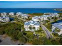 Aerial view of waterfront community with resort-style amenities at 3450 77Th W St # 102, Bradenton, FL 34209