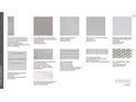 Detailed finishes and materials list for flooring, countertops, paint colors, and bathroom fixtures at 8020 Moonbeam Ave, Sarasota, FL 34241