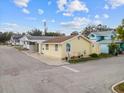 Aerial view showing the house's location in a residential neighborhood at 6 Seminole Dr, Bradenton, FL 34208