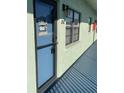 Condo building unit entrance at 5973 Terrace Park N Dr # 208, St Petersburg, FL 33709