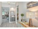 Bright entryway with a view of living and Primary bedroom at 5252 Willow Lake Ct, Sarasota, FL 34233