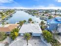 Bird's-eye view of house, showcasing its location and features at 445 115Th Ave, Treasure Island, FL 33706