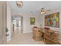 Inviting dining room with open access to other living areas, ideal for modern living at 5684 Duval St, Bradenton, FL 34203