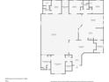 Detailed floor plan showcasing layout with dimensions for the home at 10494 Atenia St, Port Charlotte, FL 33981