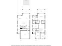 Detailed floor plan showcasing the layout of the home's two floors, including all rooms and features at 2305 Pine Ter, Sarasota, FL 34231