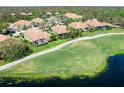 Beautiful single story home located on well manicured golf course overlooking a pond at 7052 Woodmore Ter, Lakewood Ranch, FL 34202