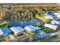 Aerial view of homes in a beautiful community with river access at 3912 14Th E St, Ellenton, FL 34222