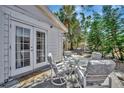 Cozy patio area with comfortable seating, ideal for enjoying outdoor dining and relaxation at 1664 10Th St, Sarasota, FL 34236