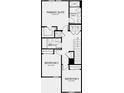 Second floor plan featuring the primary suite, two bedrooms, and two bathrooms at 15101 Cuzcorro Ct, Nokomis, FL 34275