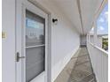 Clean, bright entrance with unit number 282, offering a welcoming first impression at 902 Gibbs Rd # 282, Venice, FL 34285