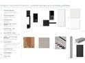 This designer appointed features shows interior hardware, paint colors, flooring, stair spindles and stain color at 12941 Morning Mist Pl, Venice, FL 34293
