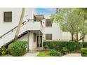 Private entrance with stairway, offering a blend of privacy and community living at 333 Springdale Dr # 333, Bradenton, FL 34210
