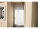 Exterior view of unit 206 front door, presenting a secure and private entry point to the property at 2320 Terra Ceia Bay Blvd # 206, Palmetto, FL 34221