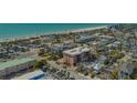 Wonderful aerial view of a condominium providing easy beach access at 131 Garfield Dr # 4D, Sarasota, FL 34236