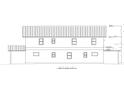 The west exterior elevation reveals a simple home design with multiple windows at 22520 61St E Ave, Bradenton, FL 34211