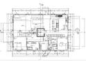 First floor plan featuring a kitchen, living room, dining room, Primary bedroom, and two bathrooms at 22520 61St E Ave, Bradenton, FL 34211
